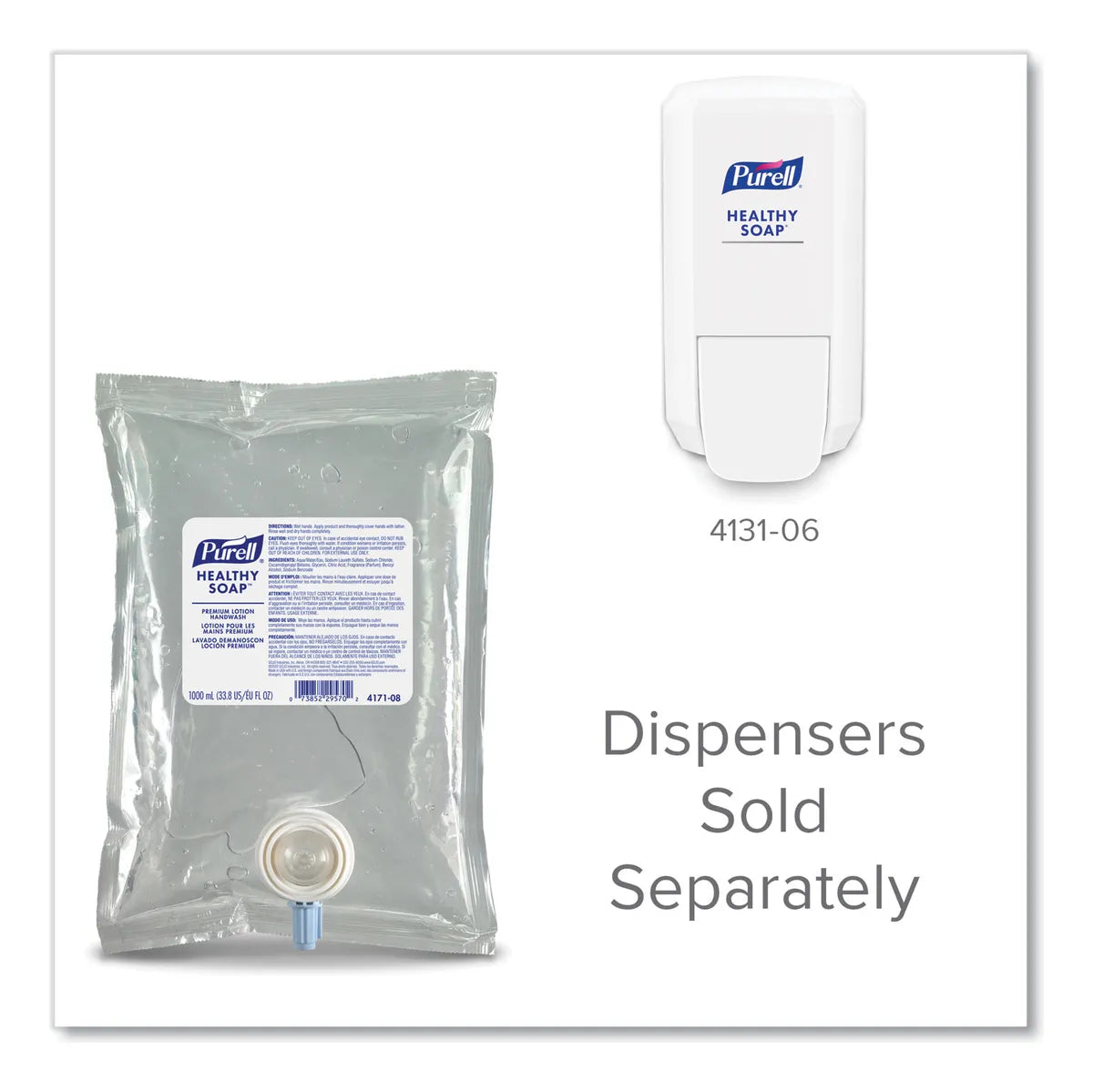 Purell Jabon Liquido Cs2 Caja 8pz De 1lt 4171-08