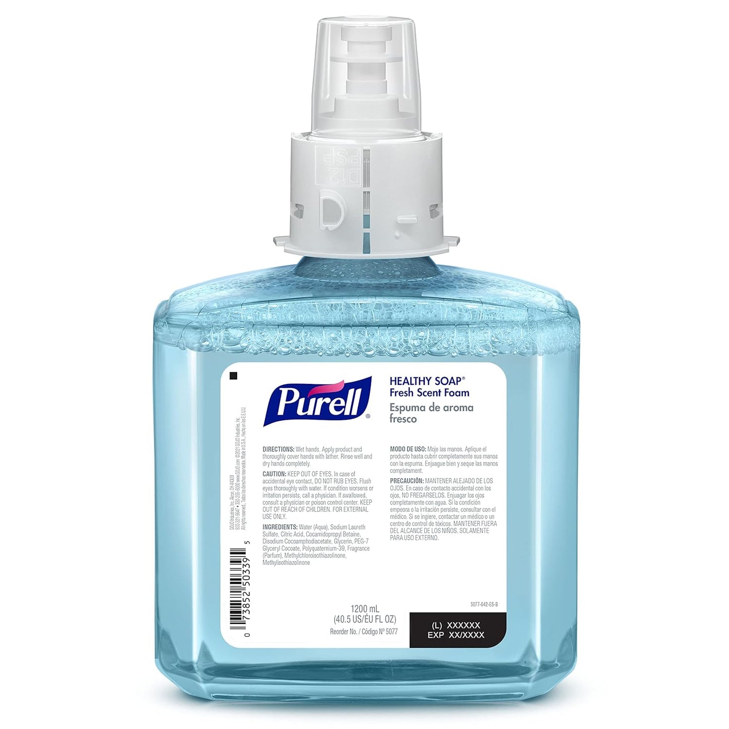 PURELL - Espuma de jabón saludable de la marca, aroma fresco