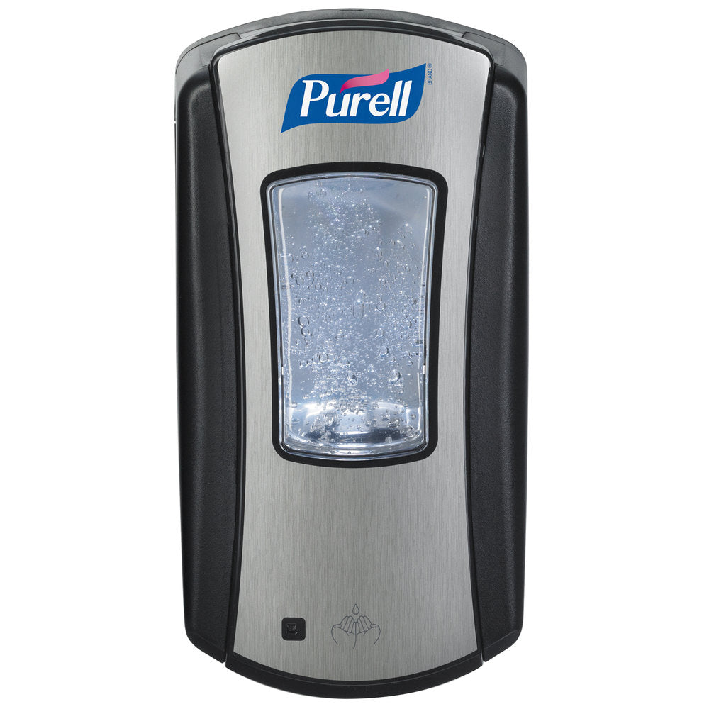 Dispensador Auto De Jabón Purell LTX-12 4Pz Negro Cromo