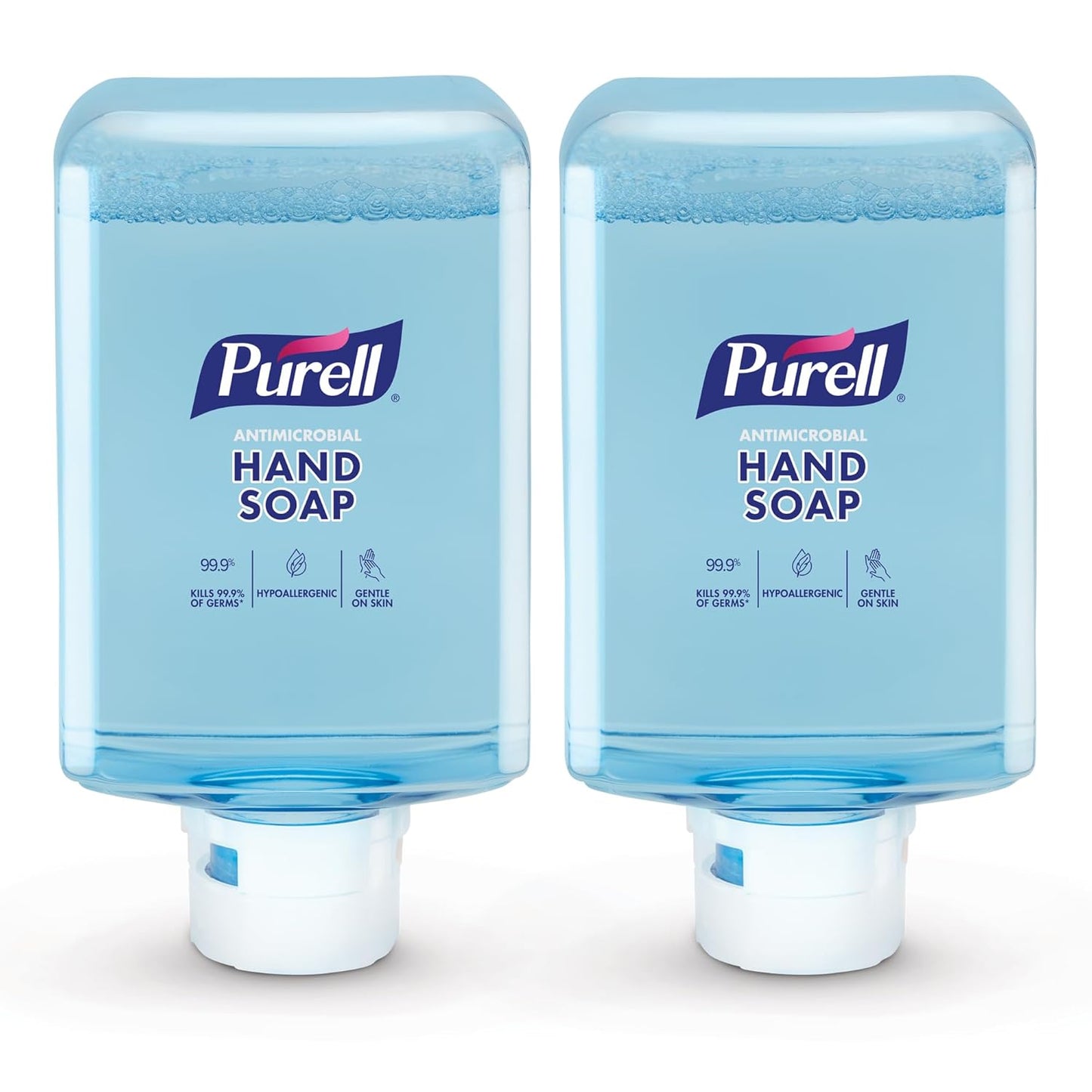 PURELL Jabón de manos antimicrobiano espumoso, fragancia ligera