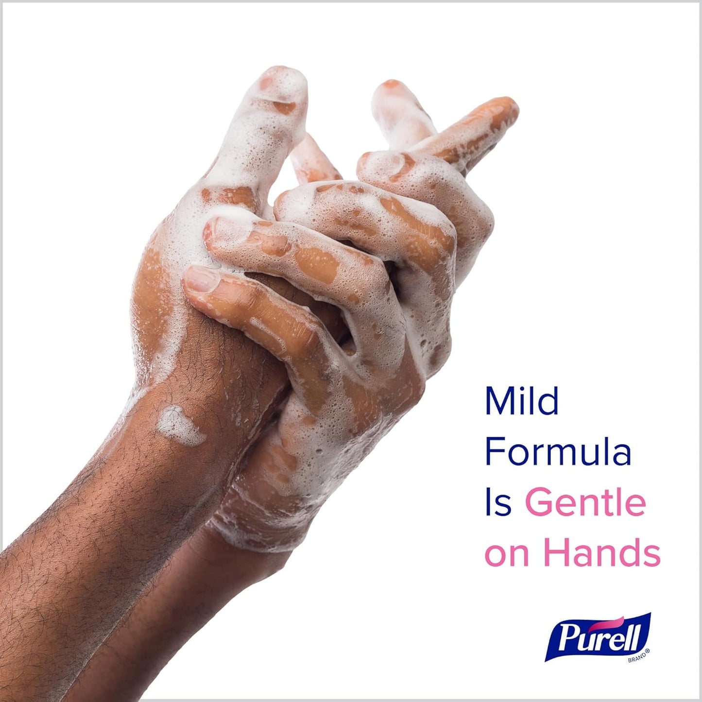 PURELL Jabón de manos antimicrobiano espumoso, fragancia ligera
