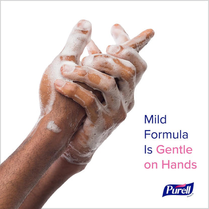 PURELL Jabón de manos antimicrobiano espumoso, fragancia ligera