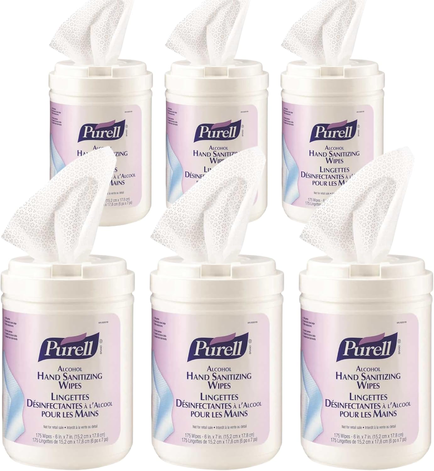 Toallitas Desinfectantes Para Manos Purell C/80 Pz