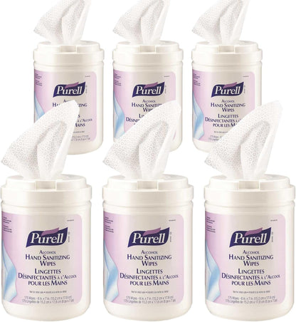 Toallitas Desinfectantes Para Manos Purell C/80 Pz
