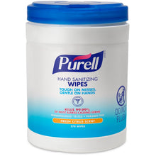 PURELL Toallitas desinfectantes de manos, aroma cítrico fresco, 270 unidades sin alcohol