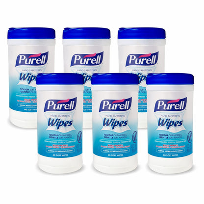 Toallitas desinfectantes para manos PURELL con aroma fresco y limpio