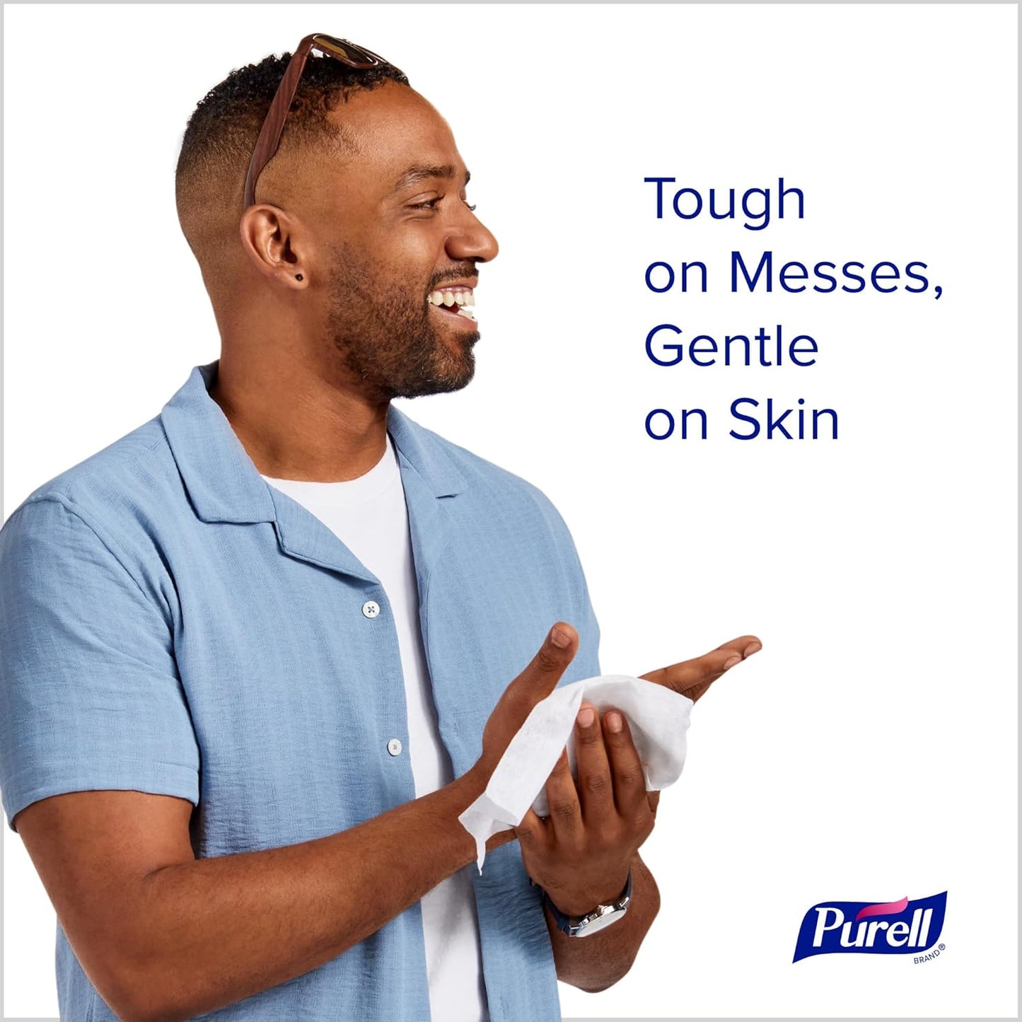 Toallitas desinfectantes para manos PURELL con aroma fresco y limpio