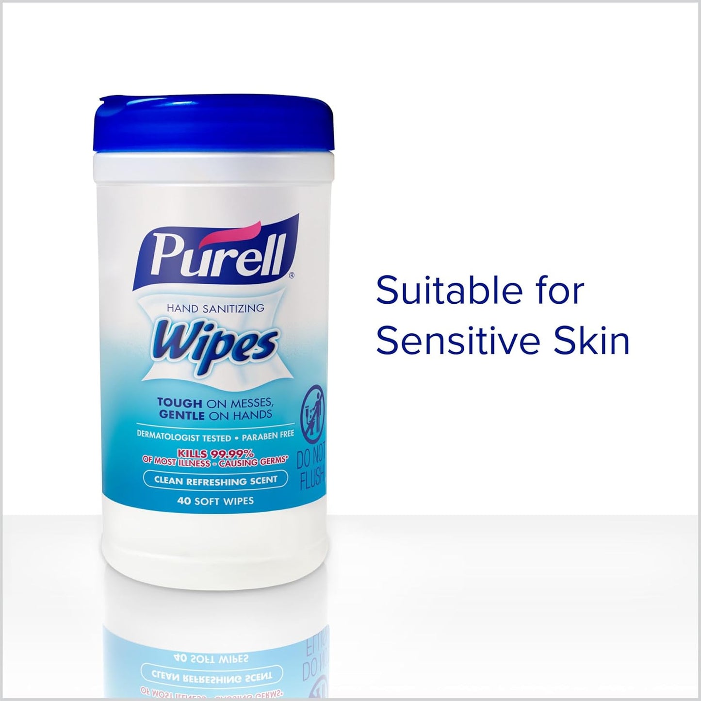 Toallitas desinfectantes para manos PURELL con aroma fresco y limpio